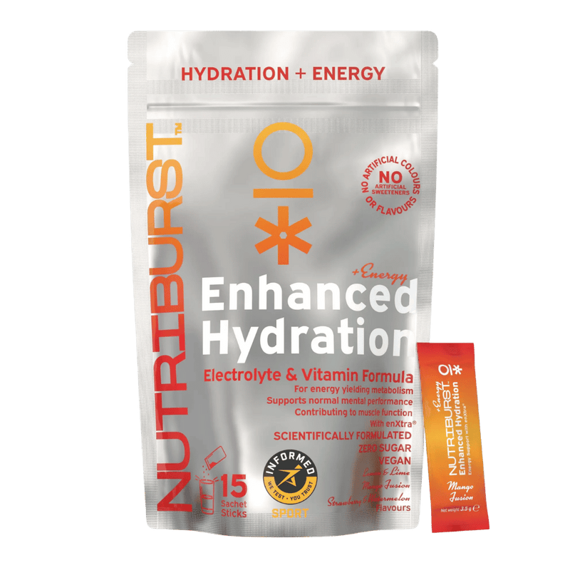 Nutriburst ENERGY Electrolyte & Vitamin Hydration Powder (Mixed) - 15 Sachets