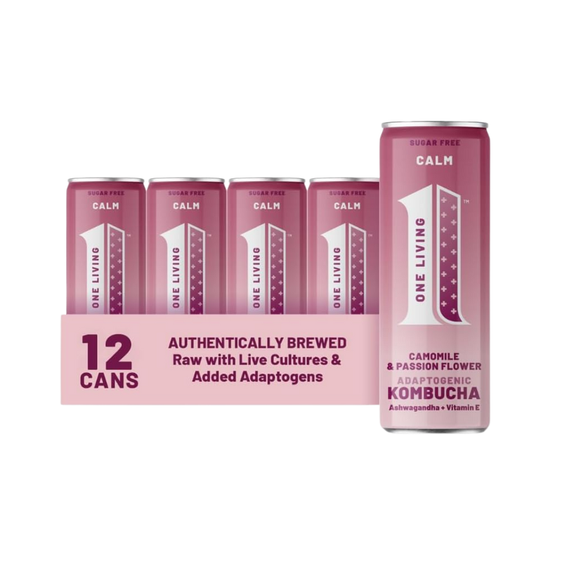 One Living Plus Calm - Camomile & Passion Flower 250ml case of 12