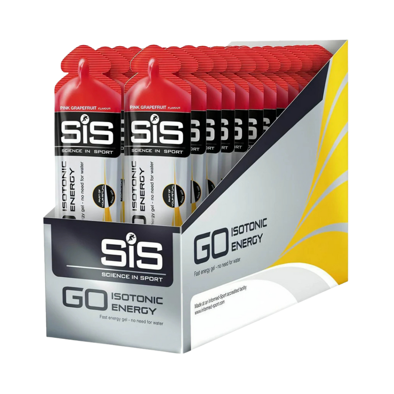 SIS Science In Sport GO Isotonic Energy Gel Pink Grapefruit 60ml - Case of 30
