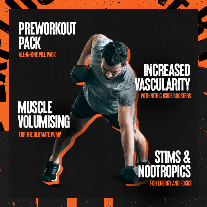 Animal Pump Pre-Workout Pill Packs 315g (30-day supply)