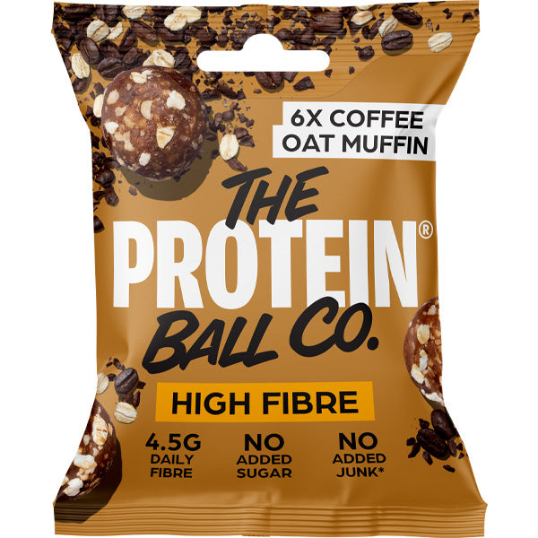 Protein Ball Co Coffee Oat Muffin 45g - Case of 10