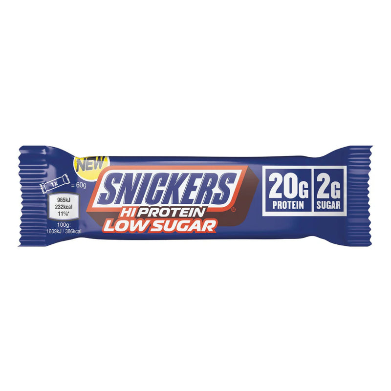 Snickers Hi Protein Low Sugar bar 57g - Case of 12