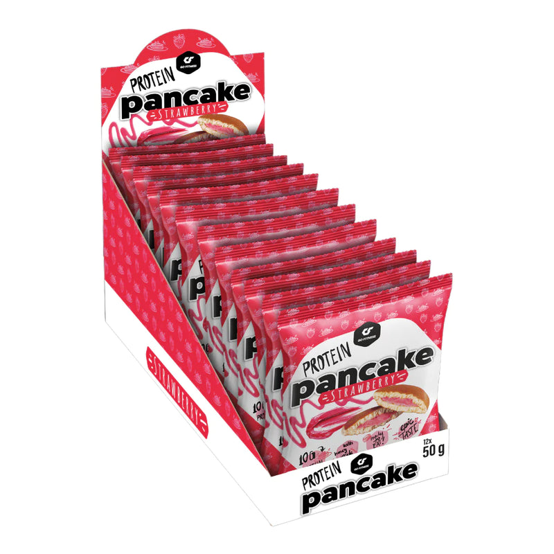 Go Fitness Strawberry Flavour Protein Pancake 50g - Case of 12