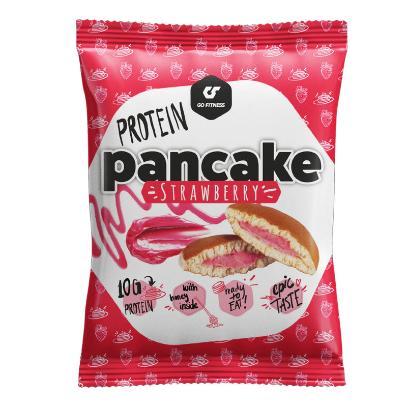 Go Fitness Strawberry Flavour Protein Pancake 50g - Case of 12