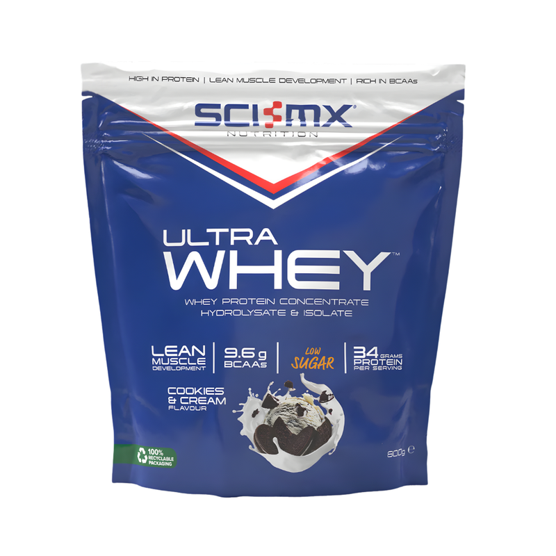 SCI-MX Ultra Whey Cookies & Cream 800g