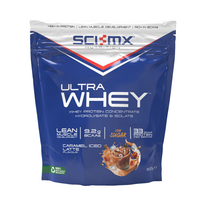 SCI-MX Ultra Whey Caramel Iced Latte 800g