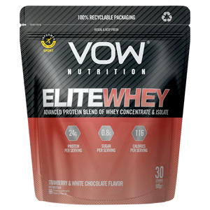 VOW Nutrition Elite Whey Strawberry & White Chocolate 900g