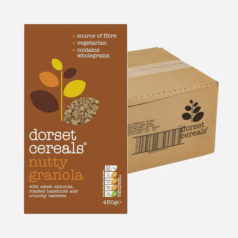 Dorset Cereals Nutty Granola 450g - Case of 5