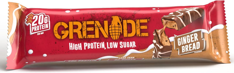 Grenade Gingerbread Flavour Protein Bar 60g - Case of 12