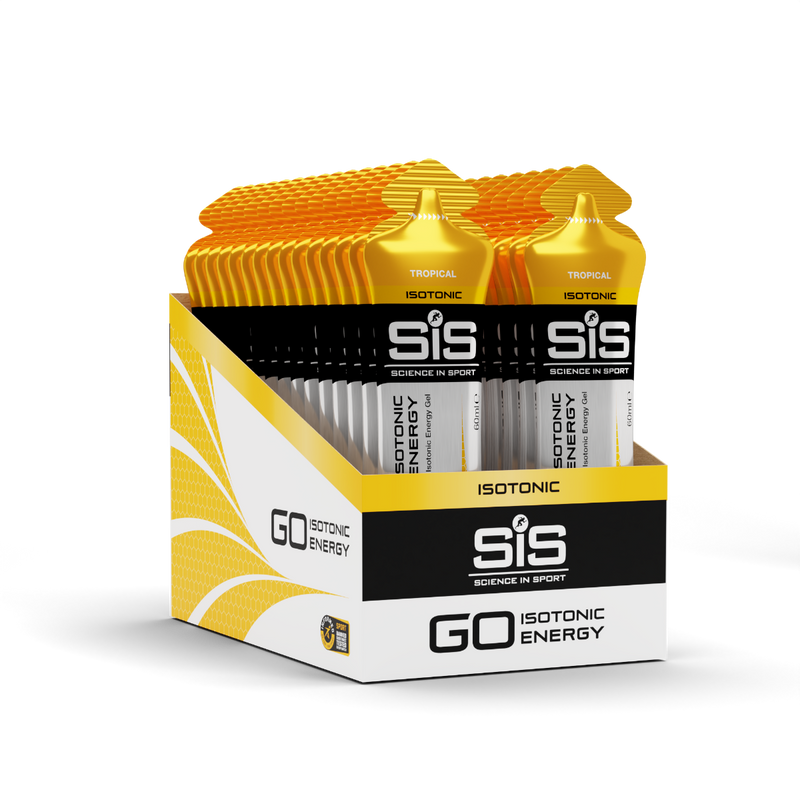 SIS Science In Sport GO Isotonic Energy Gel Tropical 60ml - Case of 30