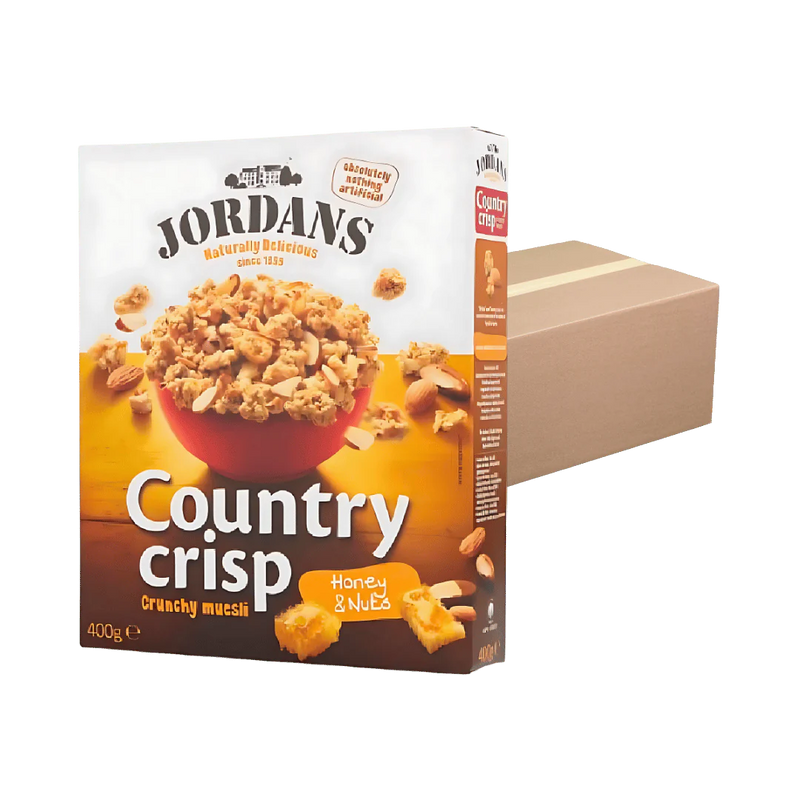 Jordans Country Crisp Honey & Nuts Crunchy Muesli 400g - Case of 6