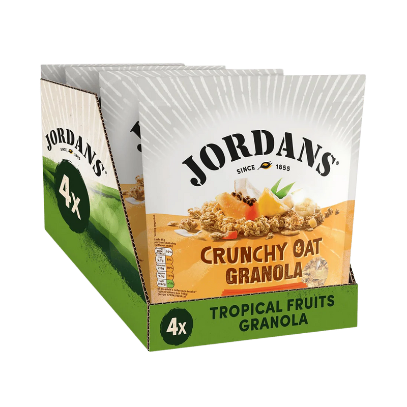 Jordans Tropical Fruits Granola 370g - Case of 4