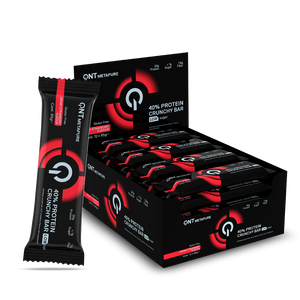 QNT Metapure Creamy Strawberry Protein Bars 65g - Case of 12