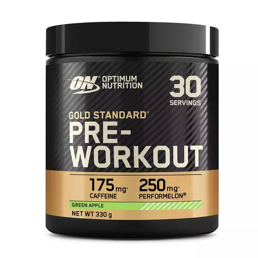 Optimum Nutrition Green Apple Flavour Gold Standard Pre-Workout 330g