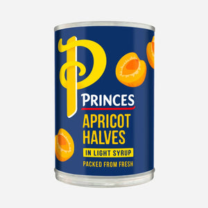 Princes Apricot Halves In Light Syrup 410g