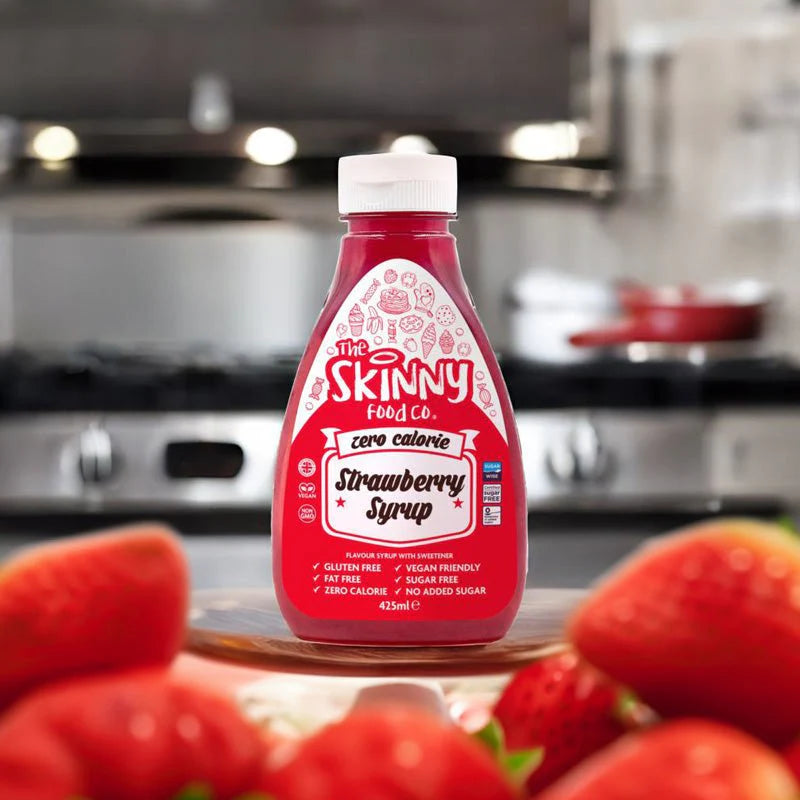 The Skinny Food Co Skinny Syrup Strawberry Flavour 425ml