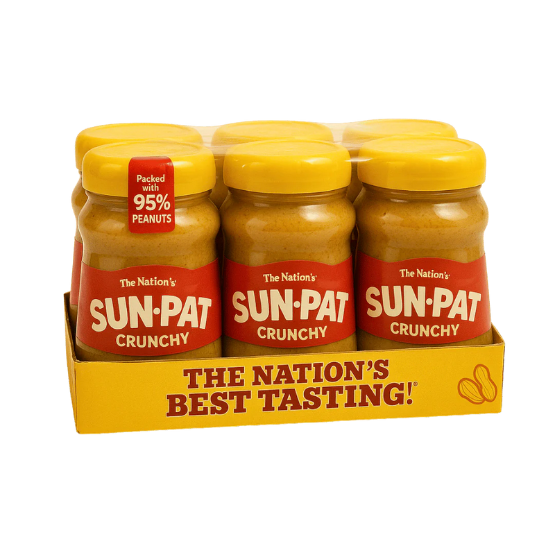 Sun-Pat Crunchy Peanut Butter 300g - Case of 6