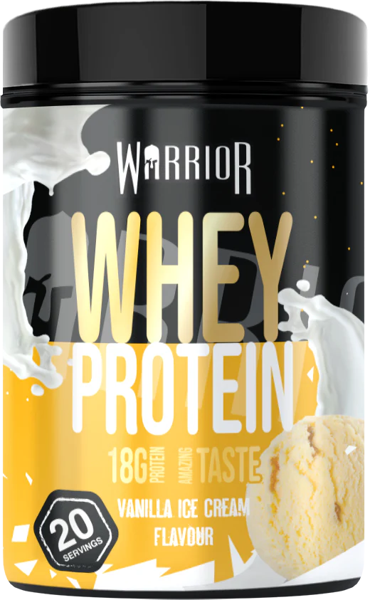 Warrior Vanilla Ice Cream flavour Whey Protein Powder 500g