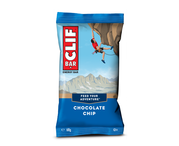 Clif Chocolate Chip flavour Energy bar 68g - Case of 12