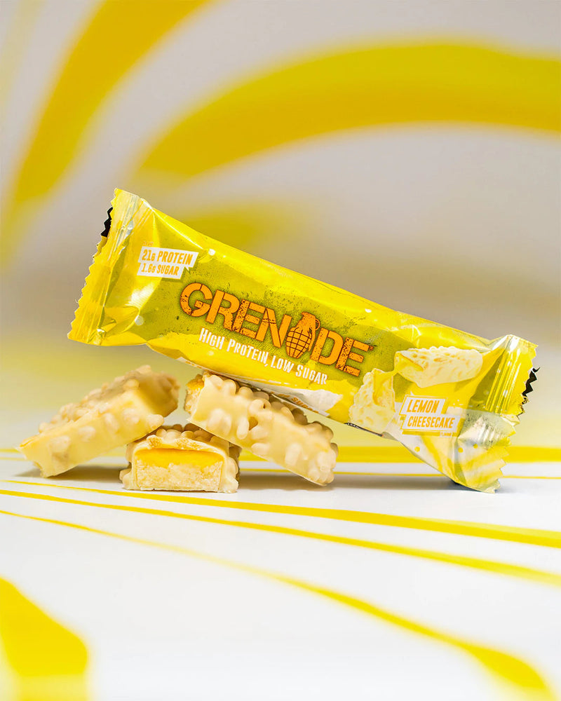 Grenade Lemon Cheesecake Flavour Protein Bar 60g - Case of 12