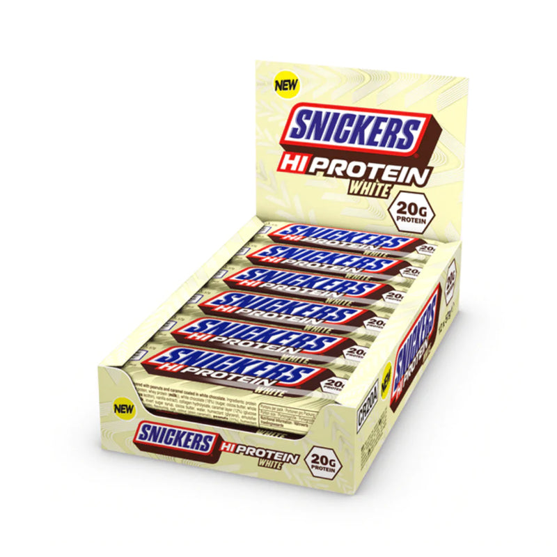 Snickers White Chocolate Hi Protein Bar 57g - Case of 12