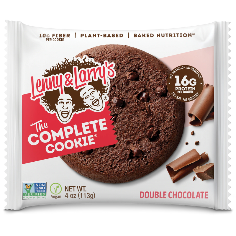Lenny & Larry's Double Chocolate Flavour "The Complete Cookie" Protein Cookie 113g - Case of 12