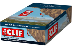 Clif Peanut Butter Banana (with Dark Chocolate) Energy bar 68g - Case of 12