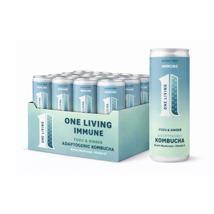 One Living Plus Immune Kombucha 250ml - Case of 12