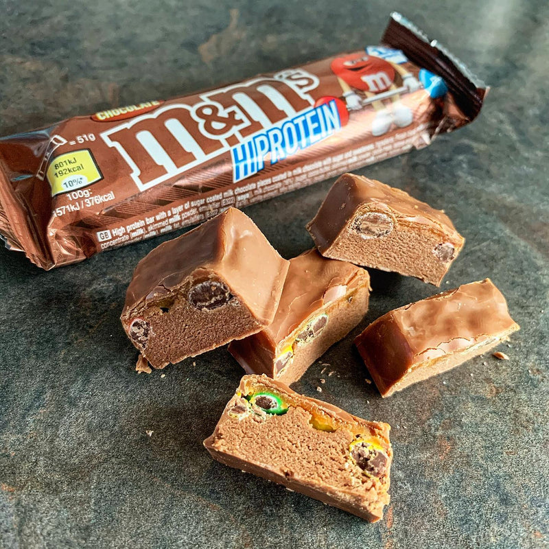 M&M's Chocolate Hi Protein Bar 51g