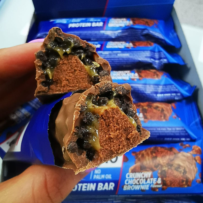 Nutramino Crunchy Chocolate & Brownie Flavour Protein Bar 55g