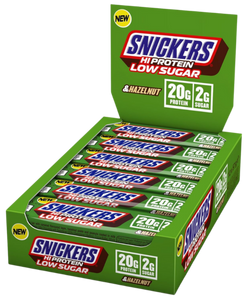 Snickers Hazelnut Hi Protein Bars 57g - Case of 12 [Best Before: 26/11/2025]