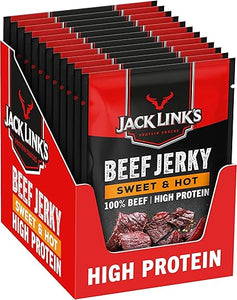 Jack Links Sweet & Hot Beef Jerky 25g - Case of 12