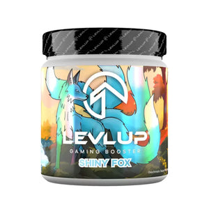 LevlUp Shiny Fox (Sour Peach & Lime Flavour) Gaming Booster 320g [Best Before: 31/01/2026]
