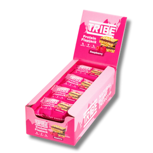 Tribe Raspberry Protein Flapjacks 50g - Case of 12