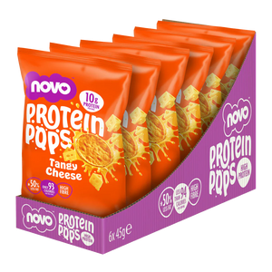 Novo Nutrition Tangy Cheese Protein Pops 45g - Case of 6