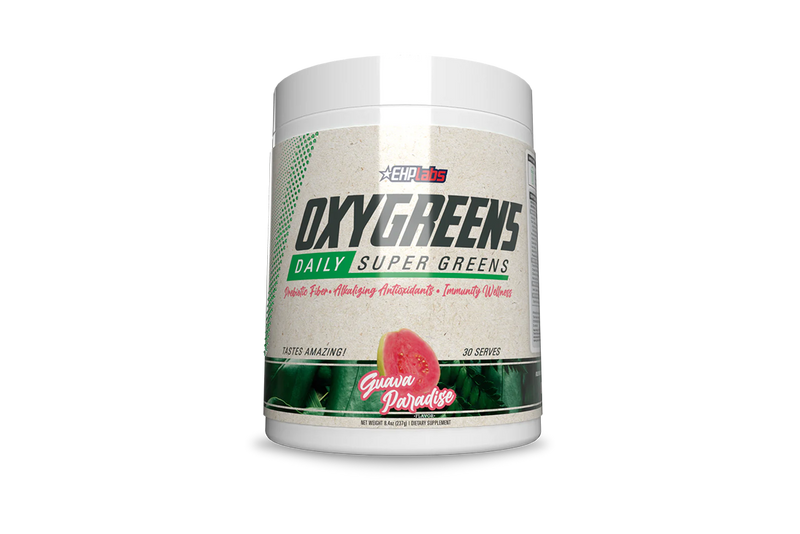 EHP Labs OxyGreens Guava Paradise 360g [Best Before: 28/11/2025]