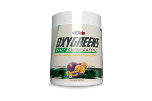 EHP Labs OxyGreens Passionfruit 380g [Best Before: 12/01/2026]