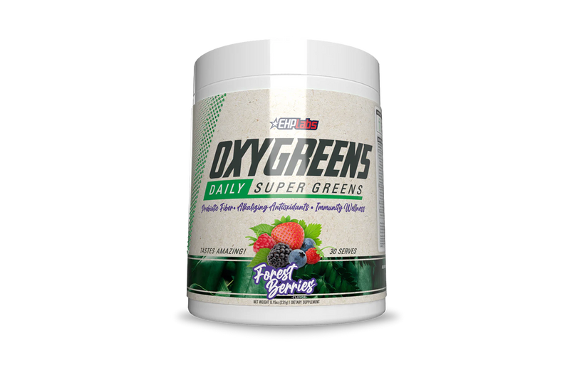 EHP Labs OxyGreens Forest Berries 300g [Best Before: 20/12/2025]