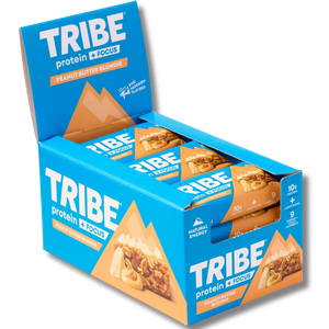 Tribe Peanut Butter Blondie Protein + Focus bar 60g - Case of 12