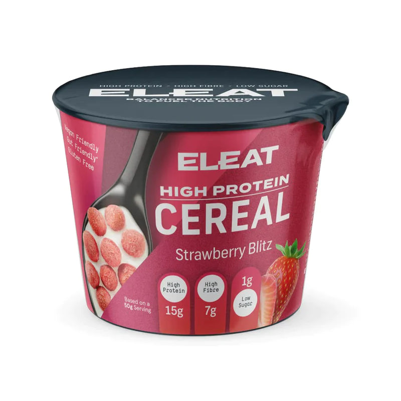 ELEAT Strawberry Flavour High Protein Cereal 50g