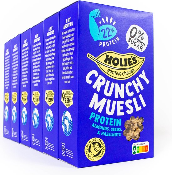 Holies Protein Crunchy Muesli 400g - Case of 6