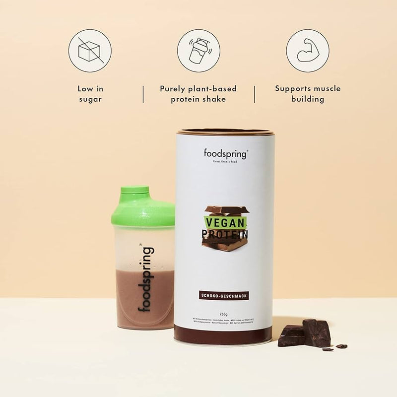 Foodspring Vegan Chocolate Protein Powder 750g