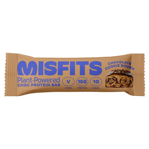 Misfits Chocolate Cookie Dough Flavour Protein Bar 45g