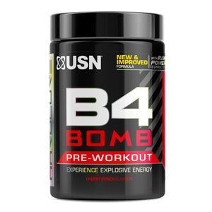 USN B4 Bomb Cherry Punch Pre-Workout Powder 300g [Best Before: 31/03/2025]