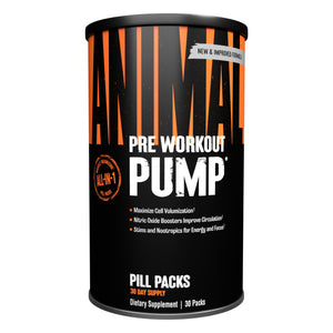 Animal Pump Pre-Workout Pill Packs 315g (30-day supply)
