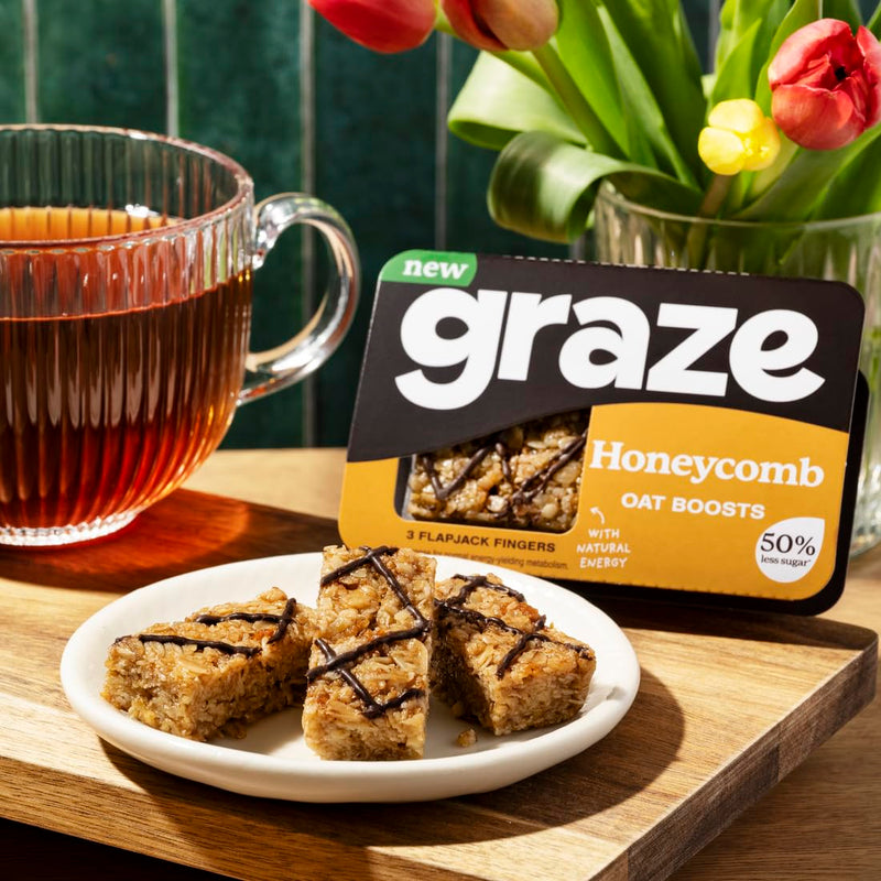 Graze Honeycomb Oat Boost 50g - Case of 9