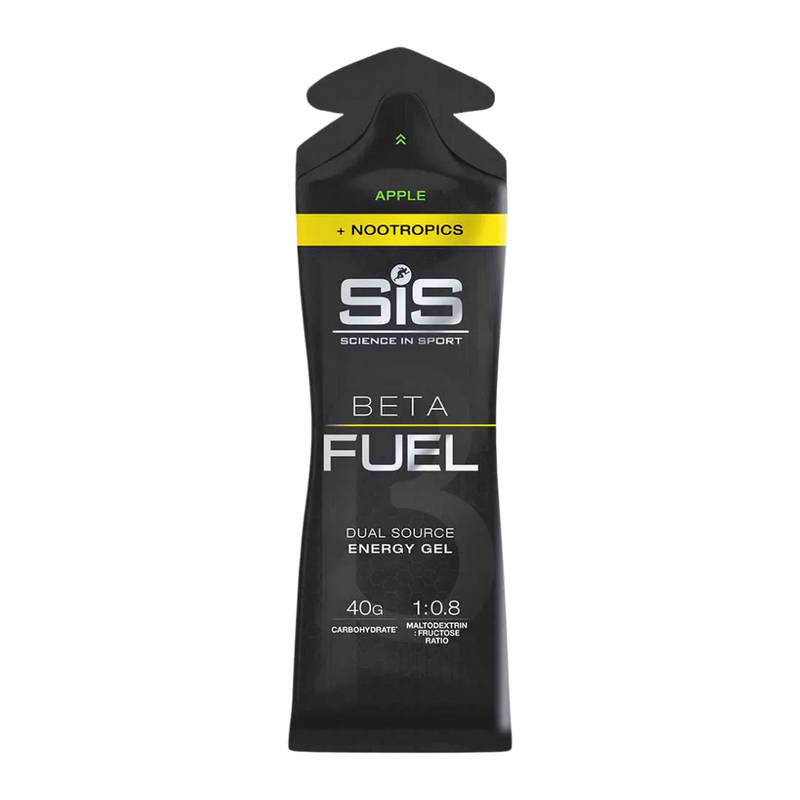 SiS BETA Fuel + Nootropics Energy Gel Apple 60ml Case of 6