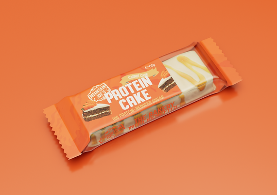 Mountain Joe's Carrot Cake Protein Cake 60g - Case of 10