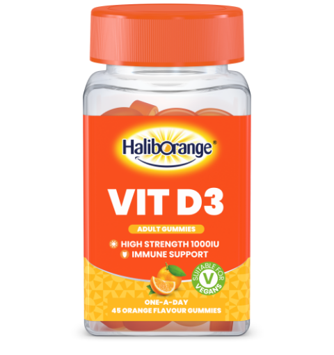 Haliborange Adult Vegan Vitamin D3 Gummies (45 gummies)