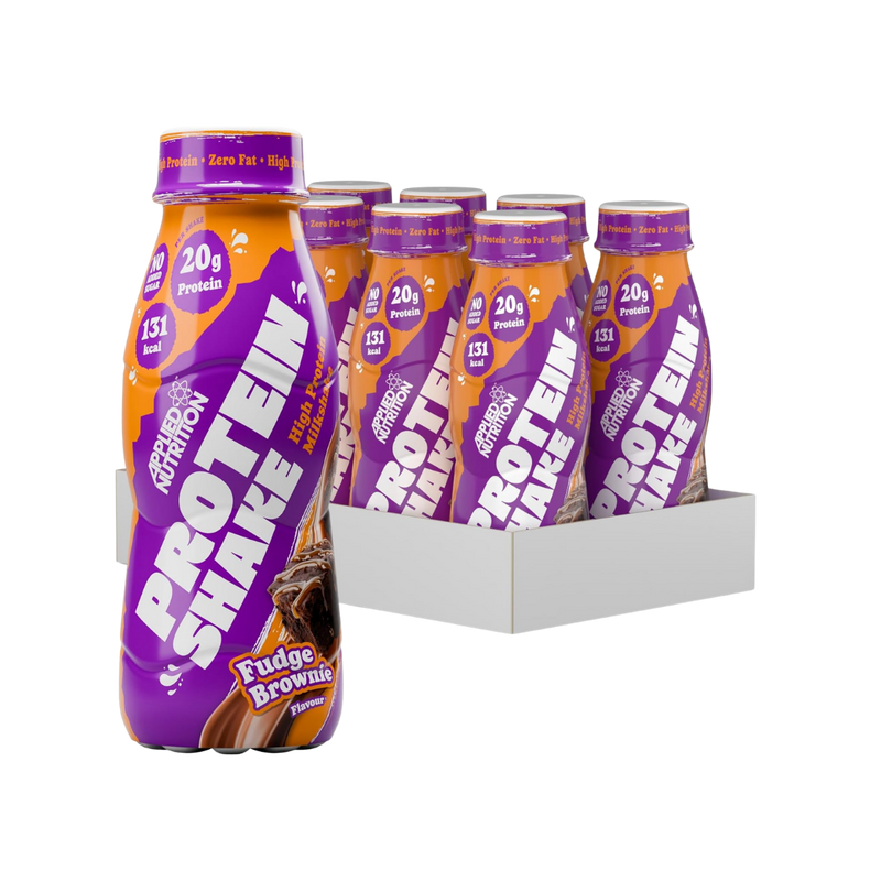Applied Nutrition High Protein Shake Fudge Brownie 330ml - Case of 8 [Best Before: 01/07/2026]